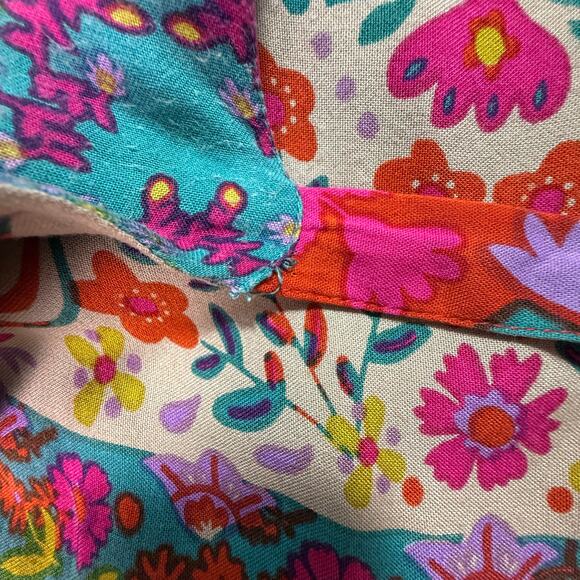 NATURAL LIFE Women Patricia Maxi Dress Flowy Tiered Boho Hippie Festival SZ XS - Picture 9 of 16